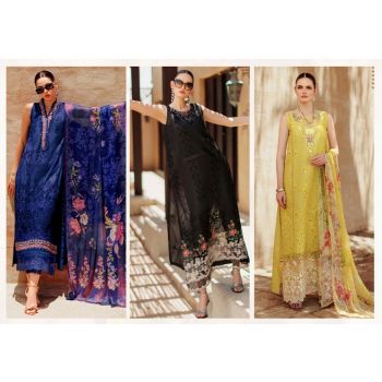 Cotton With Chikankari Pakistani Salwar Kameez 3 Pcs