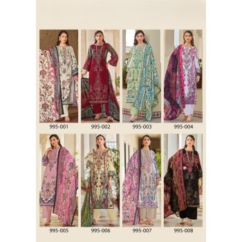 Women's Cotton Unstitched Dress Material Collection  (different single Printed Material and colours)