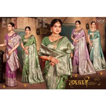 Traditional Wear Silk Saree Collections - 4 Pcs