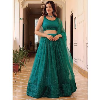 Net Embroidered Lehenga Collection