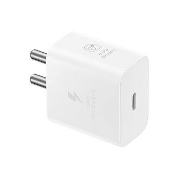 Samsung Original 25W Type-C Travel Adaptor Without Cable, White