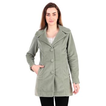 Leather Retail Long Winter Wear Velvet Jacket For Women