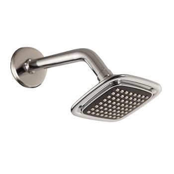 Hindware ABS 100 mm Rain Shower Overhead Shower | Wall Mounted | Chrome Finish & Nickel Plating | Sustains High Water Pressure