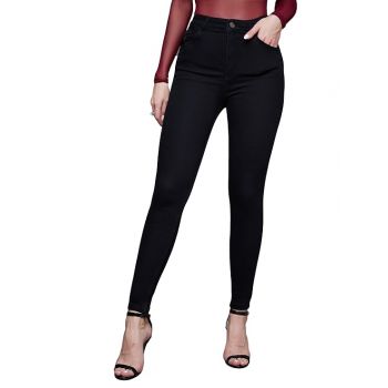 Miss Chase Women's Skinny Fit High/Mid Rise Regular Length Stretchable Denim (Plus Size) Jeans