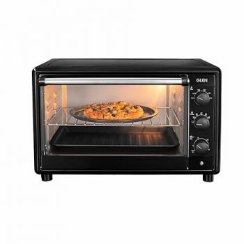 Glen Oven Toaster Griller, 35 Litre, 2100W OTG for Kitchen, 6 Heating Modes, Motorized Rotisserie, Convection Fan - Black (SA5035BLRC)