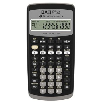 Texas Instruments BA II Plus Financial Calculator