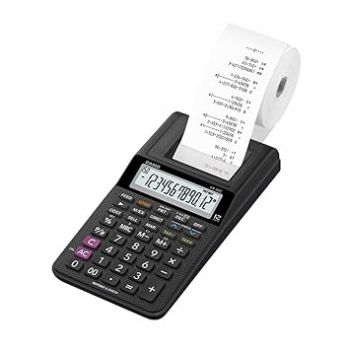 Casio HR-8RC-BK 150 Steps Check & Correct Printing Calculator with Reprint Feature