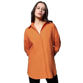 HIGH STAR Women's Cotton Regular Fit Shirt ( Pack of 1 )