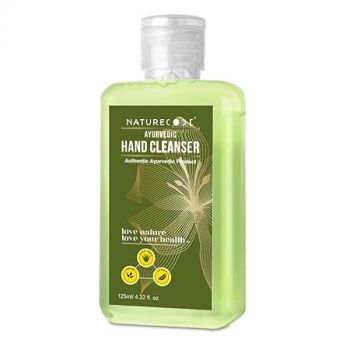 Nature Code Ayurvedic Hand Cleanser for All Skin Types - Kills Germs, Removes Bacteria, Maintains Skin pH - Herbal Formula – 125ml