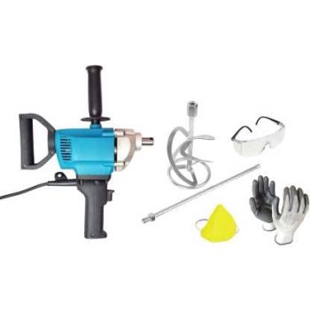 Mass Pro Portable 220V Electric Stirrer for Paint,Cement,Putty,Paste,Feed Mixer