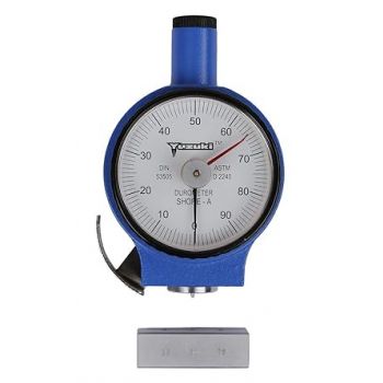 YUZUKI Rubber Hardness Tester Shore A Durometer Export Quality