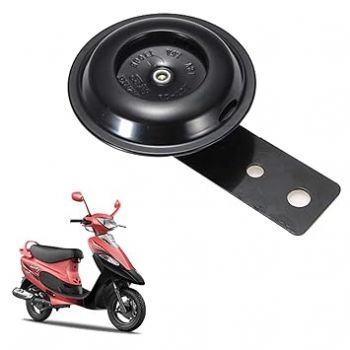Kandid St1-Kd-211 Black Sound Super Bike Horn for Tvs Scooty Pep Plus