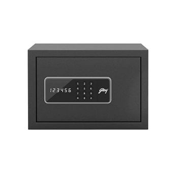 Godrej Security Solutions Godrej 8 litres Home Safe Digital Locking Systems (Digi, Ebony, Nannan, Grey)