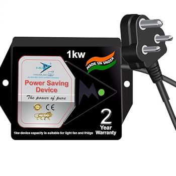 (MDP070011) Power Saver (2KW) - Updated Electricity Saving Device (Electricity Saver) Suitable for Light, fan, fridge & Mixer - Made in India (2KW)