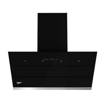 Crompton IntelliSense 90 cm Kitchen Chimney with 1626 m³/hr Suction, Smart On & Intelli Auto-Clean | Silent Kitchen Chimney With Filterless Technology (Inclined Design, Black, CHD-ISI90FLE- IND)