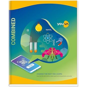 Navneet Youva YOUVA Hard Bound | Combined Smart Practical Book For Students With Video Content On The Go | 21.5 X28Cm | 1 Ruled / 1 Plain | 172 Pages