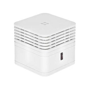 SMILEDRIVE® World’s Smallest Photoelectric Smoke Alarm Detector Plastic with 10 Year Battery 8.6 x 6.1 x 5.8 cm - White