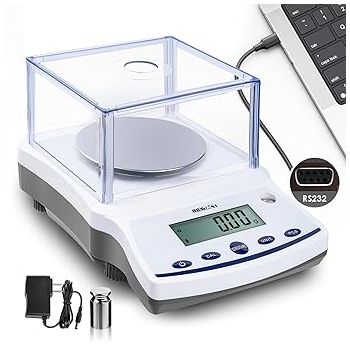 High Precision Scale 0.01g x 3000g Lab Scale 0.01g Accuracy Laboratory Lab Scientific Electronic Digital Weight Analytical Balance Scale Jewelry Pharmacy Chemistry Industria Calibrated Gram Scale