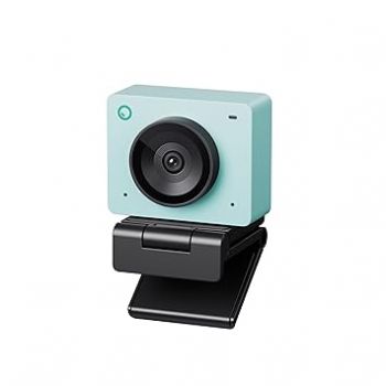 OBSBOT Meet SE AI-Powered FHD Webcam with 1/2.8'' CMOS Sensor | 1080p@100fps, 720p@150fps Resolution | Auto Framing, Landscape, Portrait, Beauty, Group Mode | Dual Native ISO | Staggered HDR | White