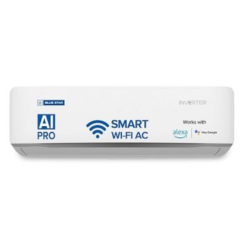 5 Star, 60 Months Warranty, Wi-Fi Smart Inverter Split AC (Copper, Convertible 5 in 1 Cooling, AI Pro, DigiQ Hepta Sensors, 4 Way Swing, IC518ZNURS, White)