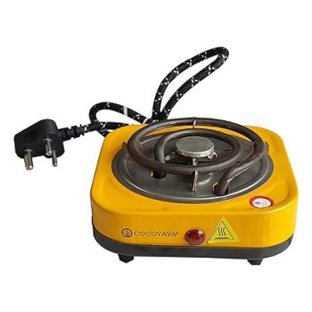 COCOYAYA Hot Plate Charcoal Starter (Radiant, Electronic Hookah Coal Burner) - 500 Watt
