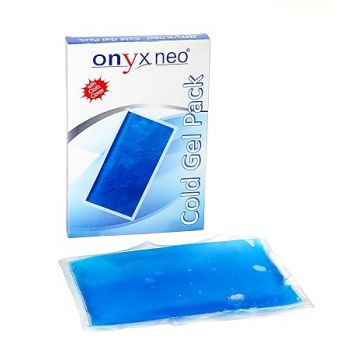 ONYXNEO Large Reusable Cold Gel Pack (175mm*265mm) - Versatile Pain Relief Solution for Effective Temperature Therapy, Reusable and Convenient