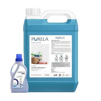 Purela Liquid Detergent, Laundry Liquid for Fabric Care, Suitable for Top-Load and Front Load Machine -6 Liter (Morning Fresh)