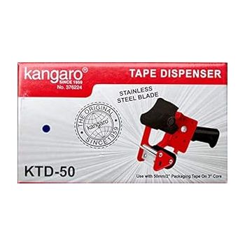 Kangaro Original Heavy Duty - Tape Dispenser - 2 inch / 50 mm with Stainless Steel Blade