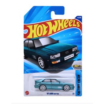 Hot Wheels 87 Audi Quattro Factory Fresh Ages 3 and Up by Small CLAP (Green)