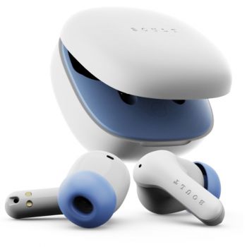 Boult K10 Truly Wireless Bluetooth in Ear Earbuds with 50H Playtime, 4 Mic Clear Calling, 45ms Low Latency, 10mm Drivers, Touch Controls, Type-C Fast Charging, IPX5, TWS Ear Buds Wireless (Ice Blue)