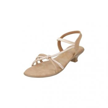 Metro Women Embellished Casual Kitten Heel Sandals