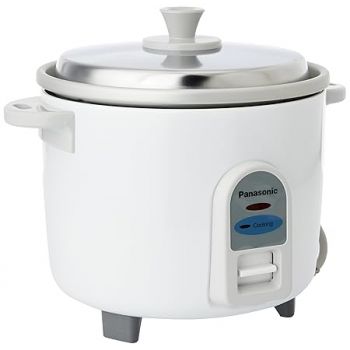 Panasonic SRWA 18 1.8 Liter Automatic Rice Cooker, white