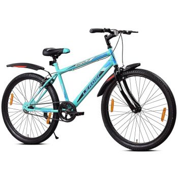 Leader Scout MTB 26T Mountain Bicycle/Bike Without Gear Single Speed for Men - Sea Green, Ideal for 10 + Years, Frame Size: 18 Inches