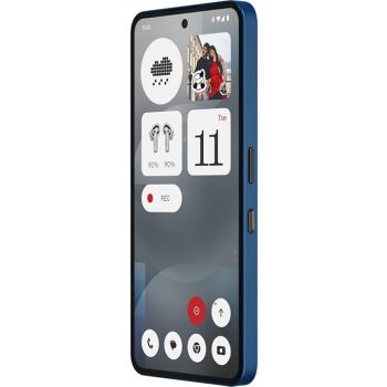 Nothing Phone (3A) 5G (Blue, 8GB RAM, 128GB Storage) | Snapdragon 7s Gen 3 | 50MP+50MP+8MP Cameras | 32MP Front | 6.77” 120Hz AMOLED | 5000mAh Battery | 50W Fast Charging | Up to 16GB RAM Expansion