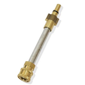 NE Brass Pressure Washer Gun Adapter to 1/4" Quick Connect Fitting (AQT)