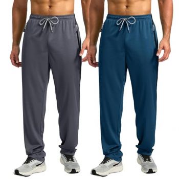 Pinkmint Men's Combo Track Pant l Spendex Pocket Regular Track Pant l Stylish Sports & Gym Wear (Pack of 2)