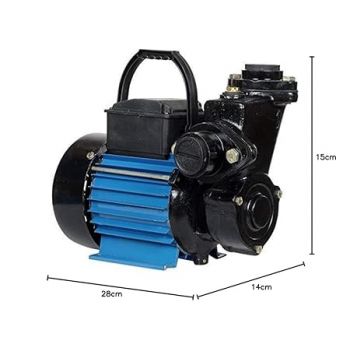 Lakshmi 1 HP Self Priming Mono Block Water Pump (Multicolor)