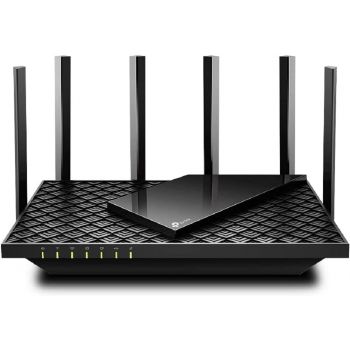 TP-Link Archer  AX73 AX5400 Dual Band Gigabit 1000 Mbps  Wireless WiFi Wi-Fi 6 Router 8K Streaming | MU-MIMO OFDMA | USB Sharing | Connect 200+Devices | 1.5 GHz Triple-Core CPU | Beamforming