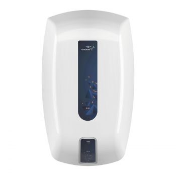 V-Guard Zio Instant Geyser 5 Ltr Wall Mount Water Heater|Advanced Multi-Layered Safety|3000 W Powerful Heating|Strong Stainless Steel Tank|Suitable For Kitchen&Bathroom|White-Blue