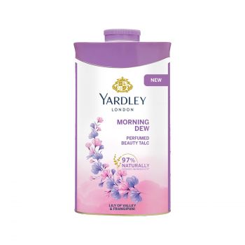 Yardley London Morning Dew Perfumed Talc for Women, 250g