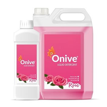 Liquid Detergent 5 Litre + 1 Litre, For Top Load and Front Load, Fresh Rose Fragrance, Detergent Liquid for Washing Machine - Offer Combo Pack
