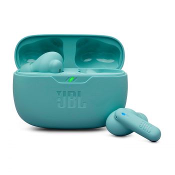 JBL [New Launch Wave Beam 2 Ear Buds Wireless TWS Bluetooth v5.3 Earbuds with ANC, Smart Ambient, Extreme Bass & Relax Mode, Multi Connect, Speed Charge, Fast Pair, 40H Playtime, 4 Mics, IP54 (Blue)