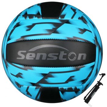 Senston Volleyball Waterproof Beach Soft Blue Volleyball for Indoor