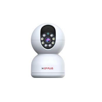 CP PLUS 3MP Smart Wi-fi CCTV Camera | 360° & Full HD Home Security | Full Color Night Vision | 2-Way Talk | Advanced Motion Tracking | SD Card Support (Upto 256GB) | IR Distance 20Mtr | EZ-P31