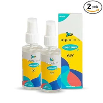Aqualens Spectacle lens cleaner | Pack of 2 (100ml each)