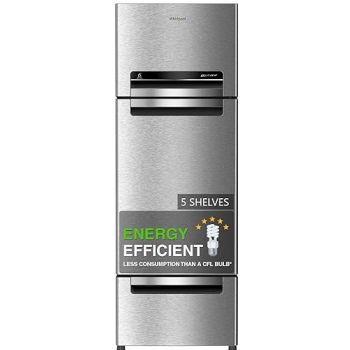 Whirlpool 235 L Frost Free Triple-Door Refrigerator (FP 253D PROTTON ROY RADIANT STEEL(Z) Double Door Refrigerator space)