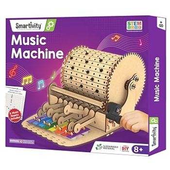Smartivity DIY Music Machine Toy for Kids 8-9-10-11-12-13-14 Years Old I Create Your own Music with 7 Preset Songs - Jingle Bells, Happy Birthday & More I Christmas, Birthday Gift for Girls & Boys