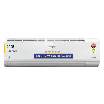 Whirlpool 1.5 Ton 5 Star, Magicool Inverter Split AC (MAGICOOL 15T 5S INV CNV S5K2PP0, Copper, Convertible 4-in-1 Cooling Mode, HD Filter White)