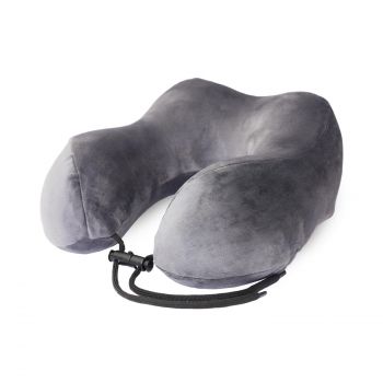 CareFoam Memory Foam Travel Pillow, Comfortable & Supportive Neck Pillow, Pain Relief Sleeping Neck Pillows for Travel, Airplane Pillow for Sleeping Airplane, Car, Office and Home