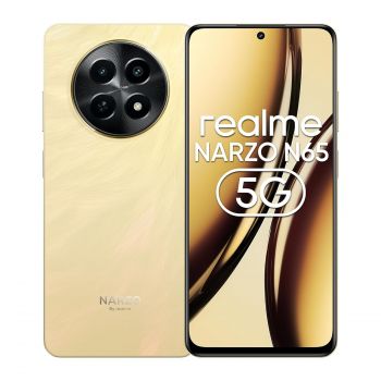 realme NARZO N65 5G (Amber Gold 8GB RAM, 128GB Storage) India's 1st D6300 5G Chipset